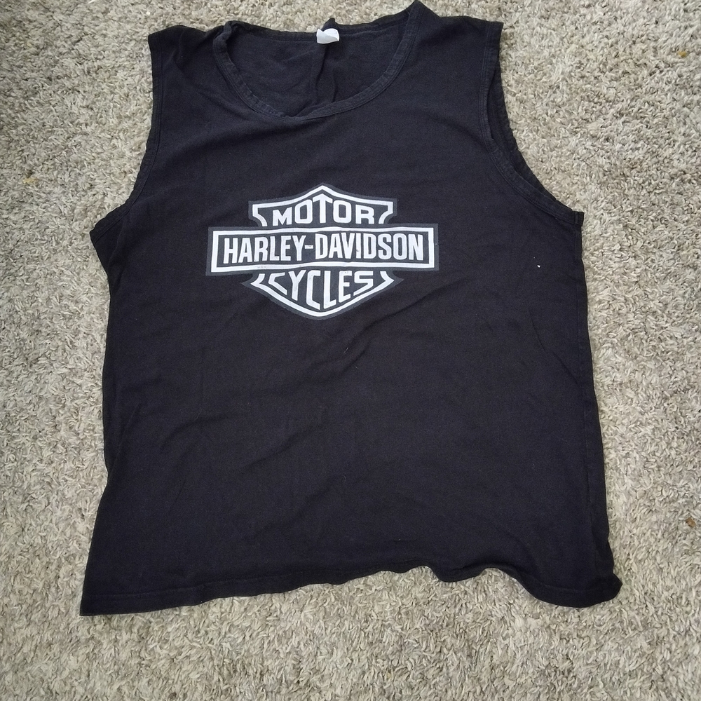 Harley-Davidson Black Cotton T-Shirt